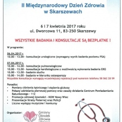 Miniatura dla podstrony Dzień Zdrowia w GOZ w Skarszewach