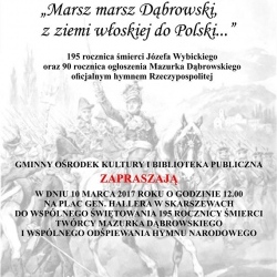 Miniatura dla podstrony Uroczystość upamiętniająca Józefa Wybickiego